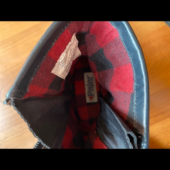 COPY - Pajar Canada Black Leather Boots 42 9 9.5 - Picture 7 of 9